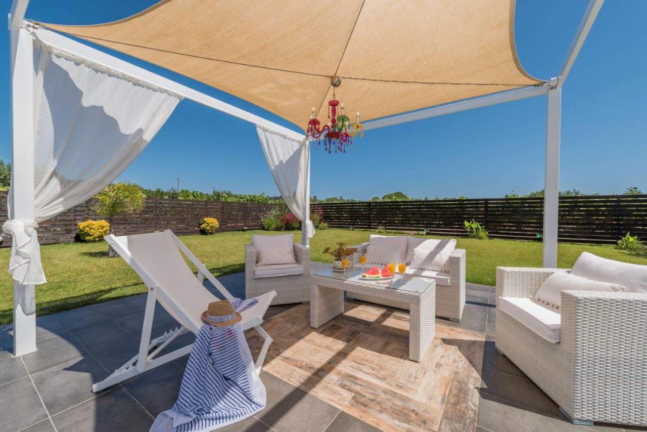 Madini Luxury Villa With Private Heated Pool Vanato Exteriör bild