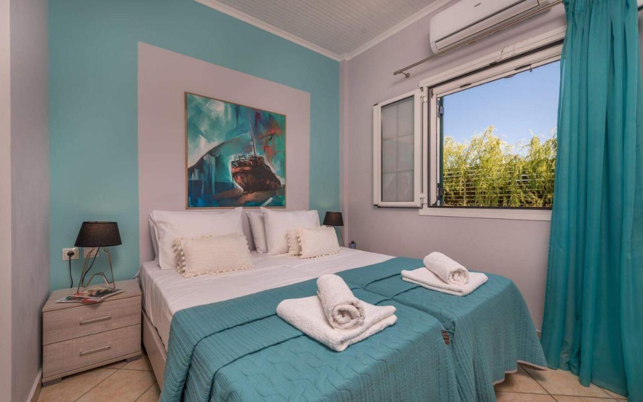 Madini Luxury Villa With Private Heated Pool Vanato Exteriör bild